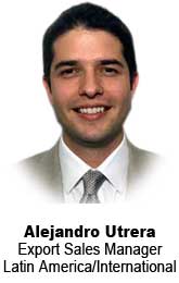 Alejandro Utrera, Export Sales Manager, Latin America/International