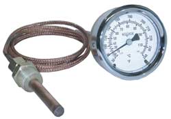 Vapor-Actuated Remote Thermometers