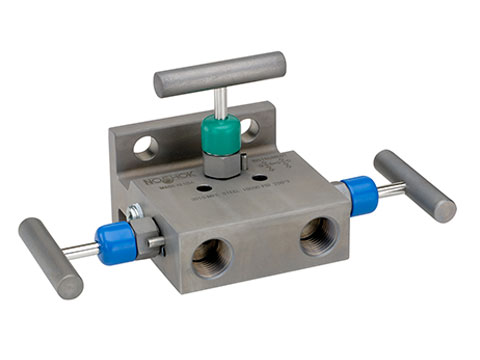 3010/3110 Series 3-Valve Differential Pressure Manifold Valves, Hard Seat & Soft Seat