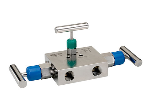 3510 Series 3-Valve Differential Pressure Manifold Valves Soft Seat (0.375